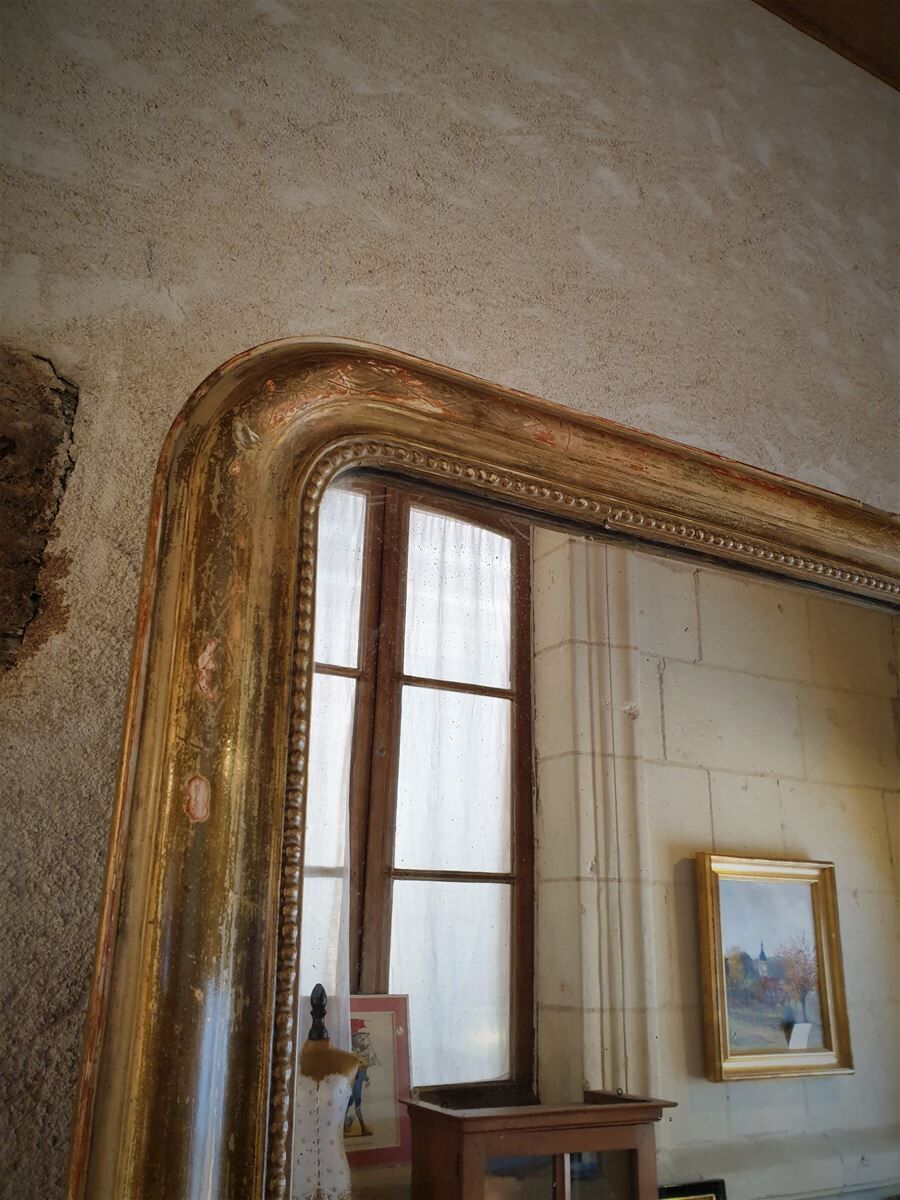 Antique mirror 67x90cm