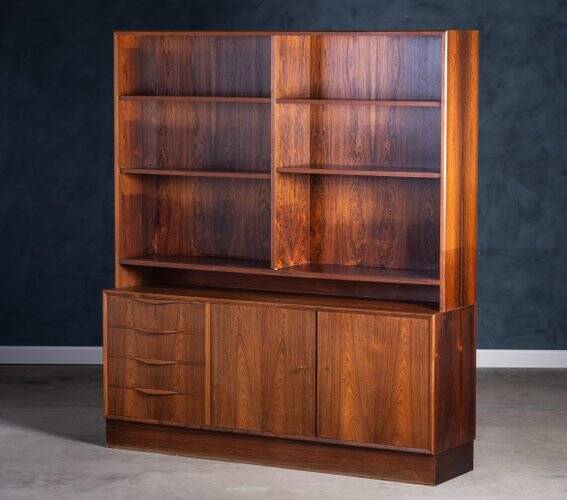 Wall Console in Rosewood by Erling Torvits, 1960s