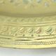 Vintage oriental plate in brass