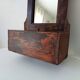 Antique Hindu barber's mirror