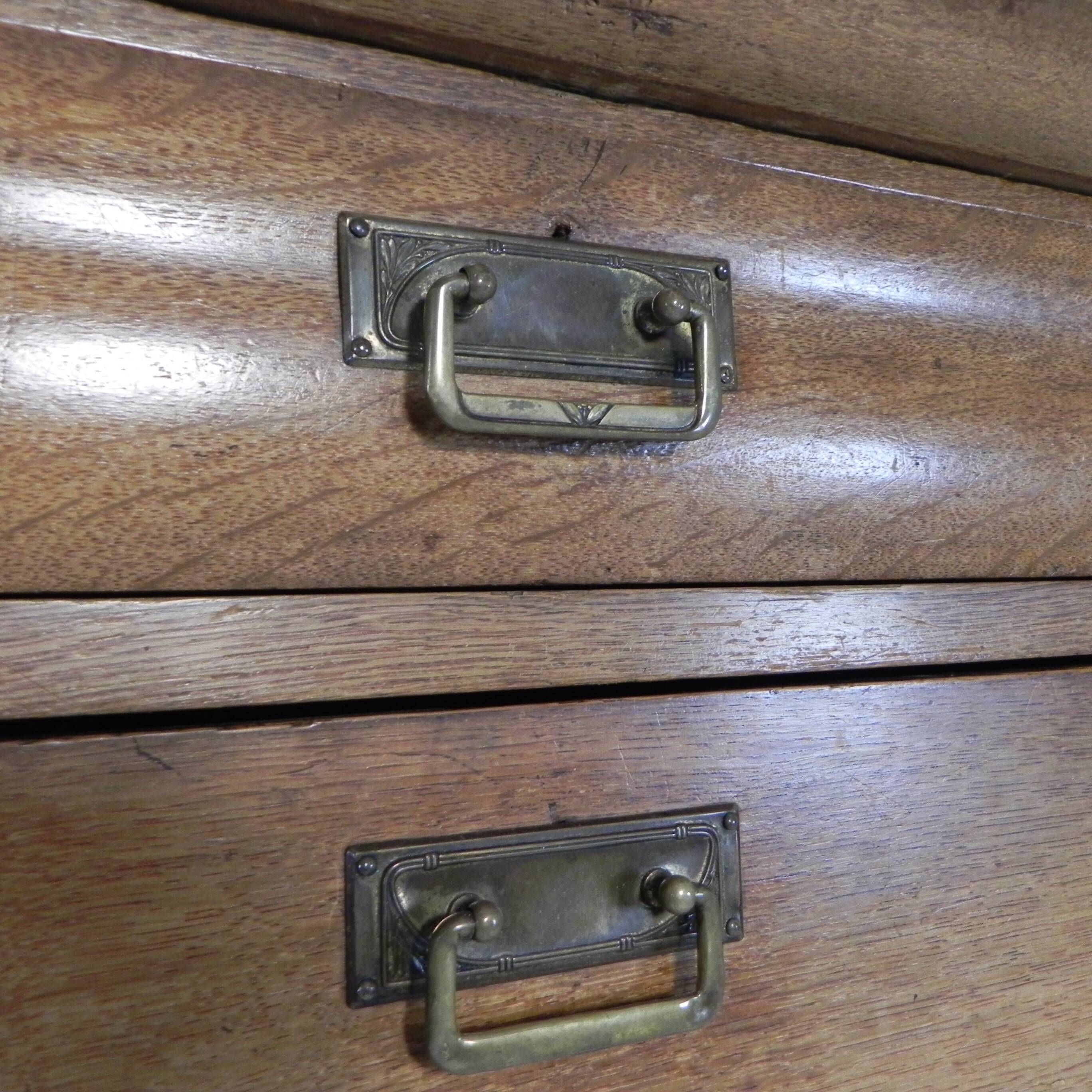 Commode avec 5 tiroirs et 1 abattant, chiffonière, fin du XIXe siècle