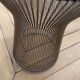 Warren Platner Stool for Knoll in White Leather