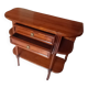 Chest of drawers, console in cherry wood
