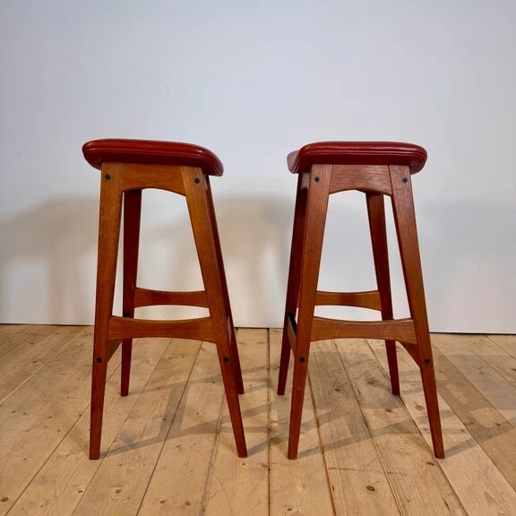 Tabouret de bar par Johannes Andersen, années 1960