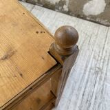 XS oak draper's table