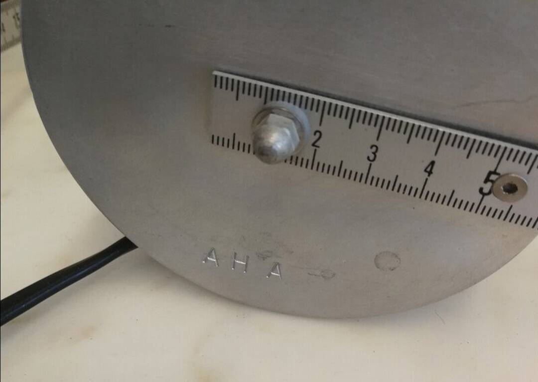 2 vintage AHA Demeter lamps from the 80s