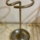 Modernist umbrella stand in chrome tube