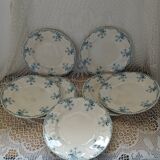 Longwy iron earth dinnerware set