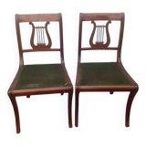 2 chairs