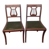 2 chairs