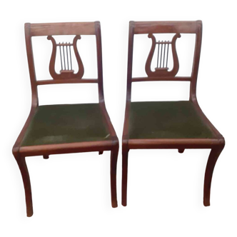 2 chaises