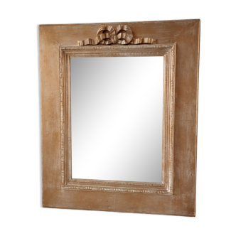 Miroir en bois doré début XXème 50x76cm