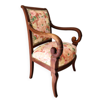 Antique cross armchair