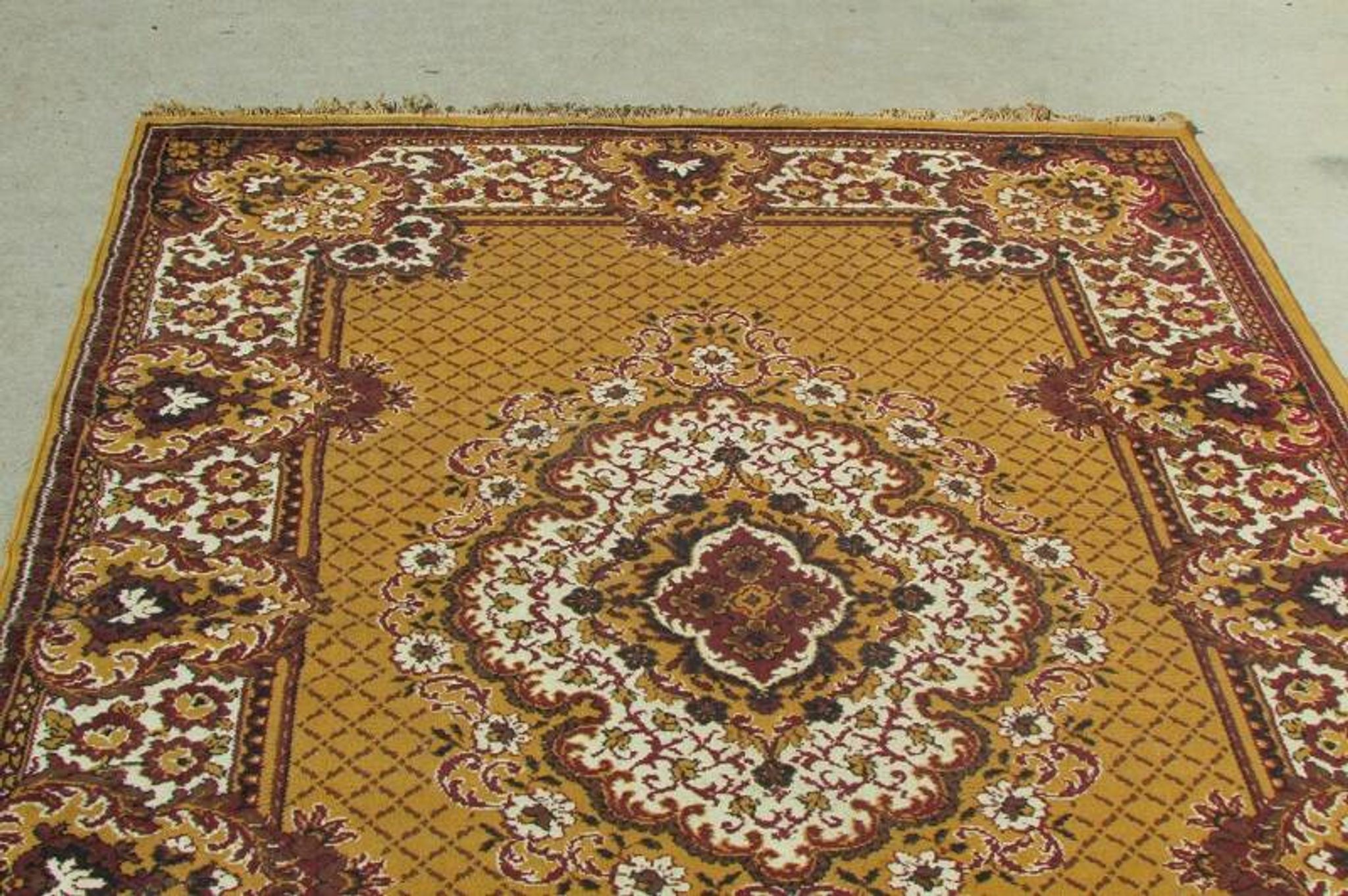 Grand tapis des années 80, 280 x 190 cm