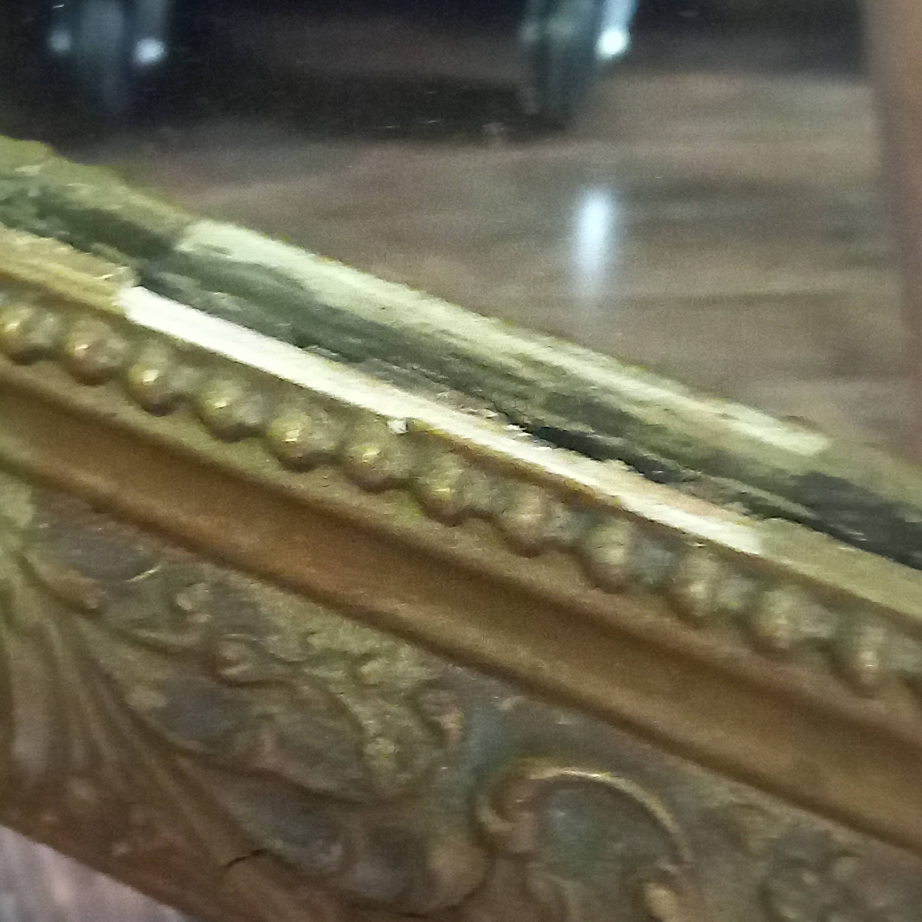 Antique French mantel mirror Louis Philippe style