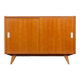 Oak chest, model U-452, by Jiri Jiroutek for Interier Praha, 1960s