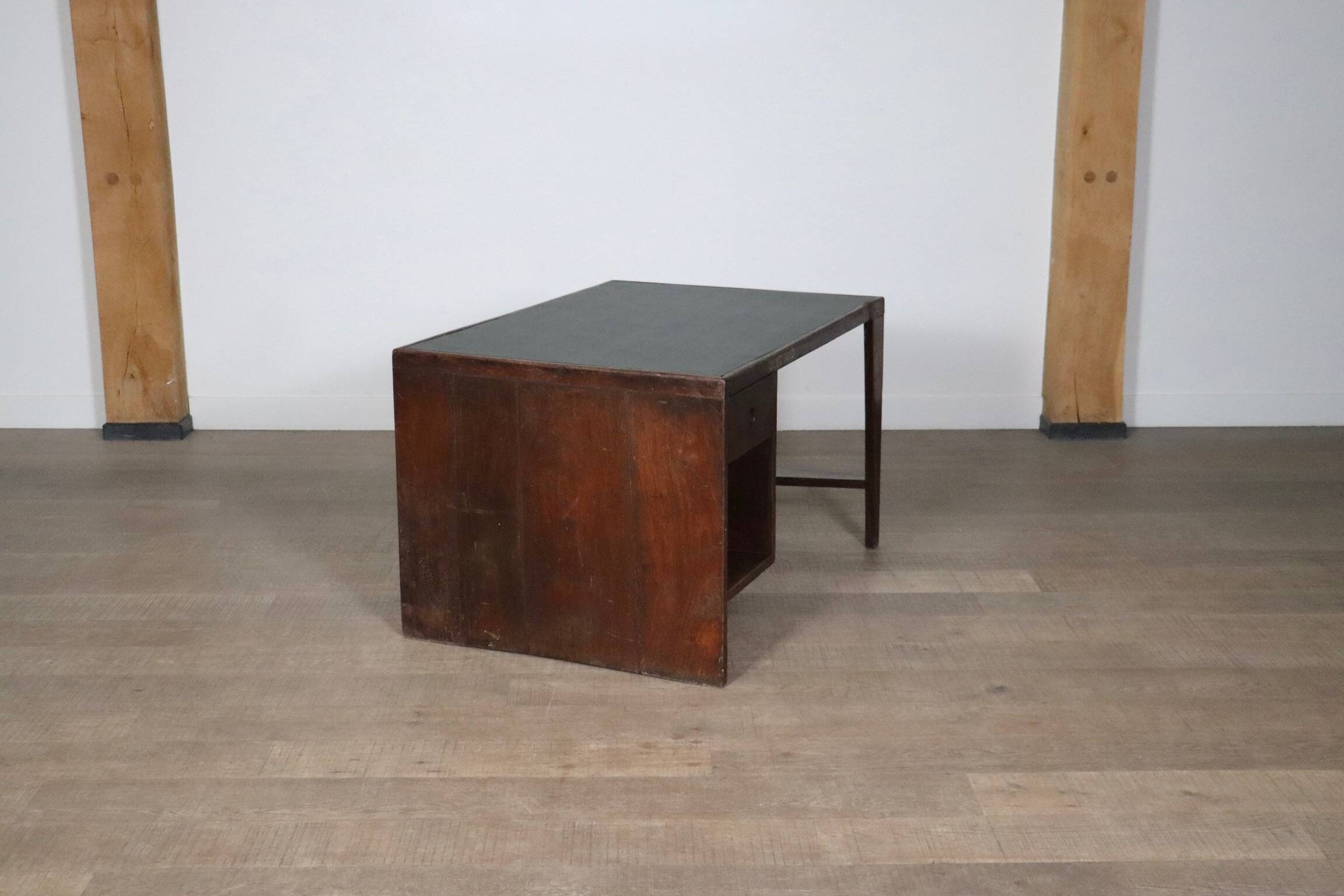 Pierre Jeanneret Pigeonhole Desk PJ-BU-02-A, India 1950s