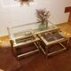 Tables gigognes Rochebobois vintage