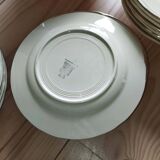 Antique gien table service – niderviller model – exceptional set