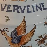 Apothecary pot "vervain" in faience of moustiers