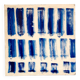 Blue White Oil Painting