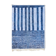 Tapis marocain moderne bleu
