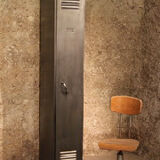 Former factory locker room 1 box on industrial design walk
