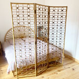 Rattan screen from the 1950s