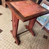 Square bistro table