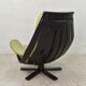 Fauteuil pivotant en cuir