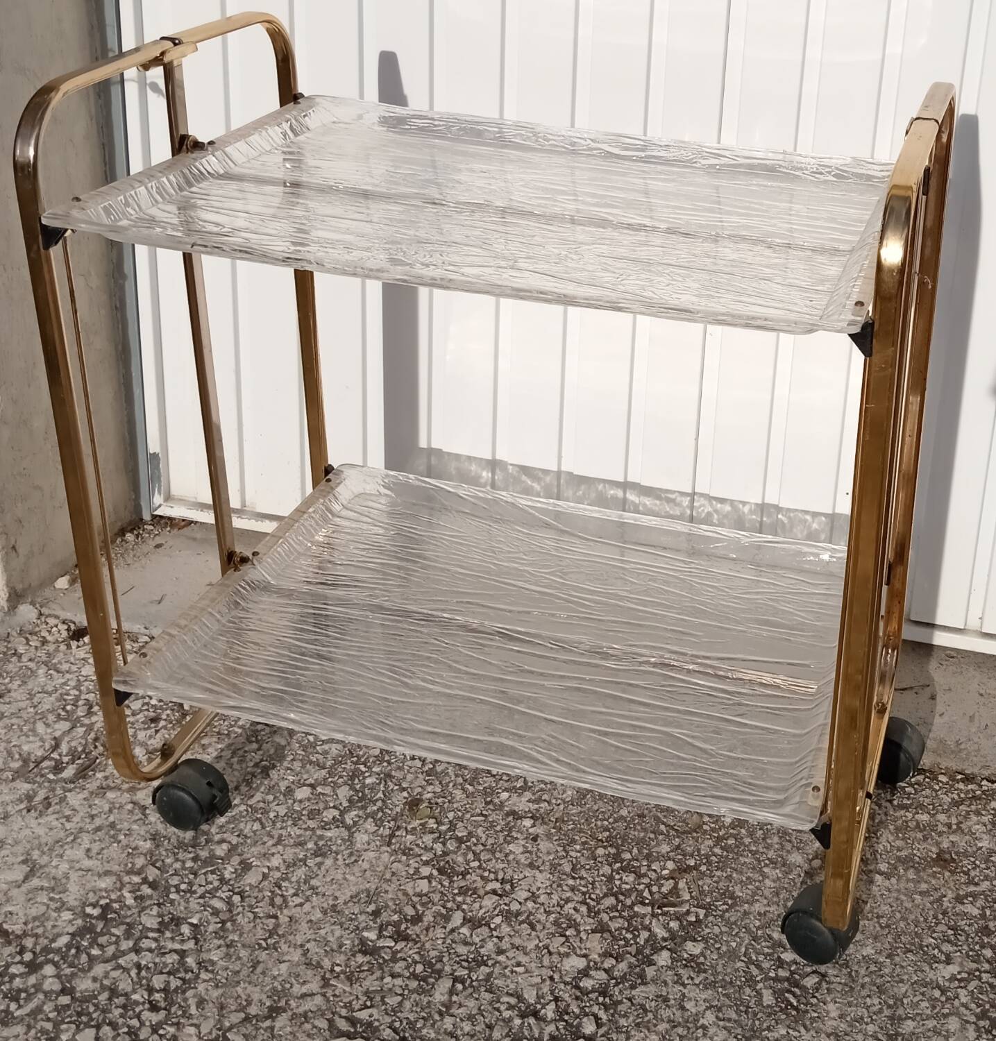 Designer serving cart