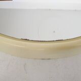 Mid-century round polyester mirror, The Netherlands 1960's