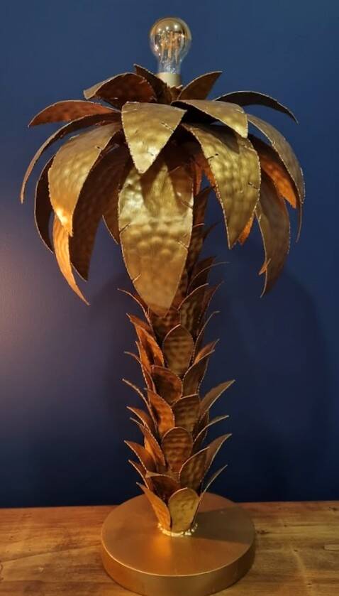 Palm tree lamp in Jansen style