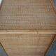 Chest of drawers with 5 wicker and bamboo drawers, 70s/80s.