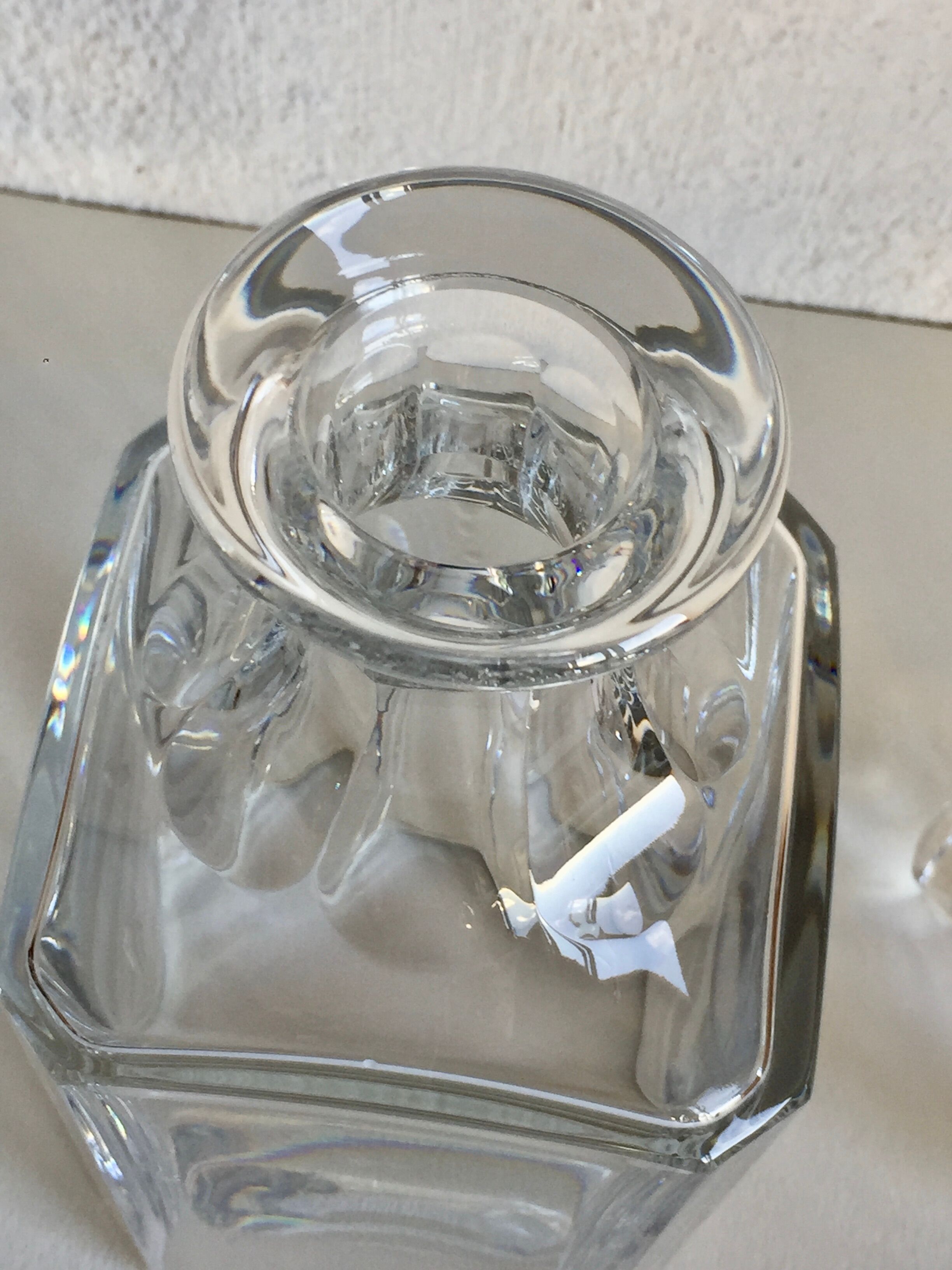 Carafe à whisky Baccarat modèle Harcourt