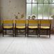 Rosewood leather chairs by Arne Vodder for Sibast