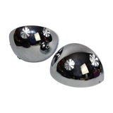 A pair of vintage French design wall lights by SCE France