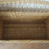 Rattan toy box