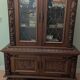 Two-body buffet in carved solid oak – Neo-Renaissance style