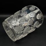 René Lalique "Malaga" model vase, pressed molded glass, circa 1937