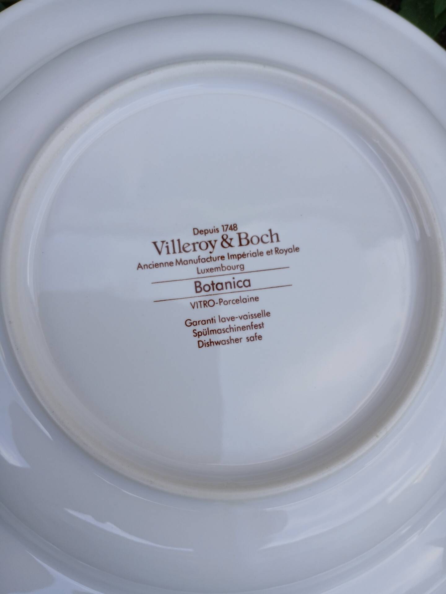 Assiette creuse Villeroy et Boch