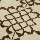 Tapis coureur beige oriental ancien fait à la main 100 cm x 323 cm