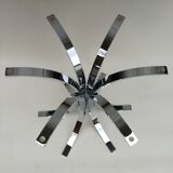 Smoked glass coffee table - Ø90cm