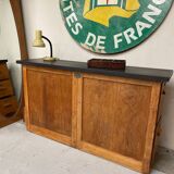 Ancien meuble de menuisier en chêne
