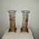 Paire de vases émaillés art-nouveau