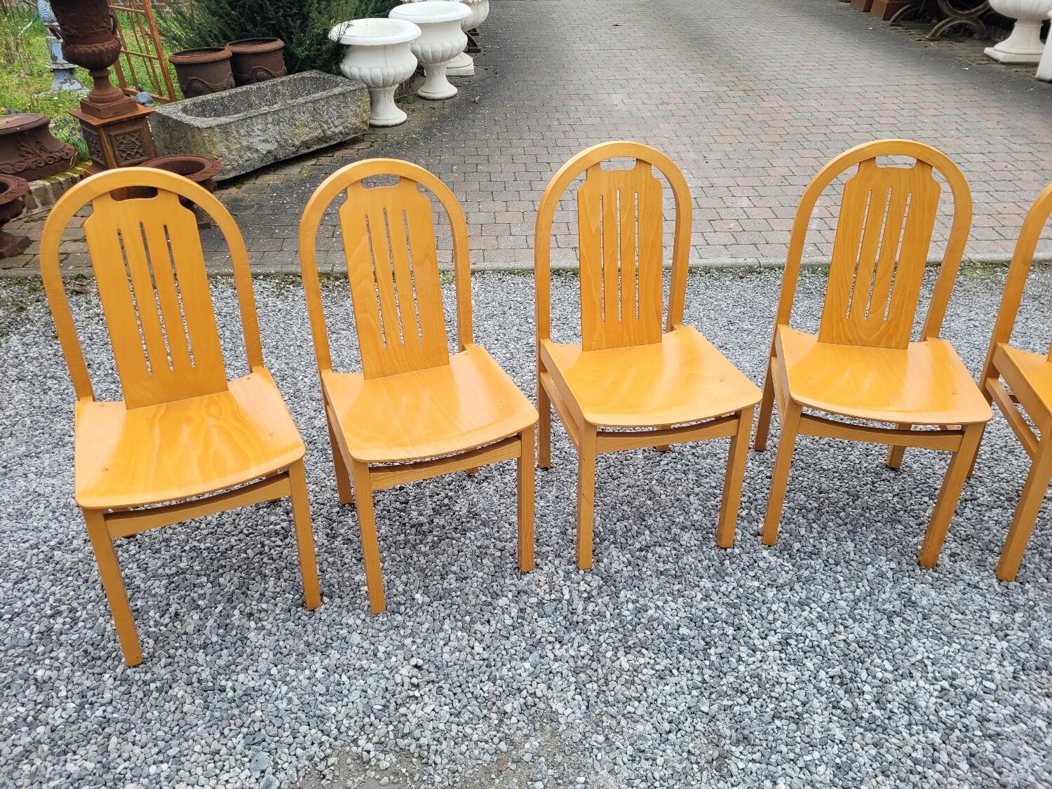 8 Baumann chairs from the 70s