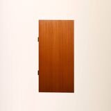 Meuble d'entrée bas scandinave en teck, années 1960