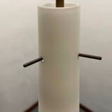 Bronze Opaline Glass Light Pendants Set of 2 1950’s