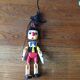 Marionnette Pinocchio en bois peint