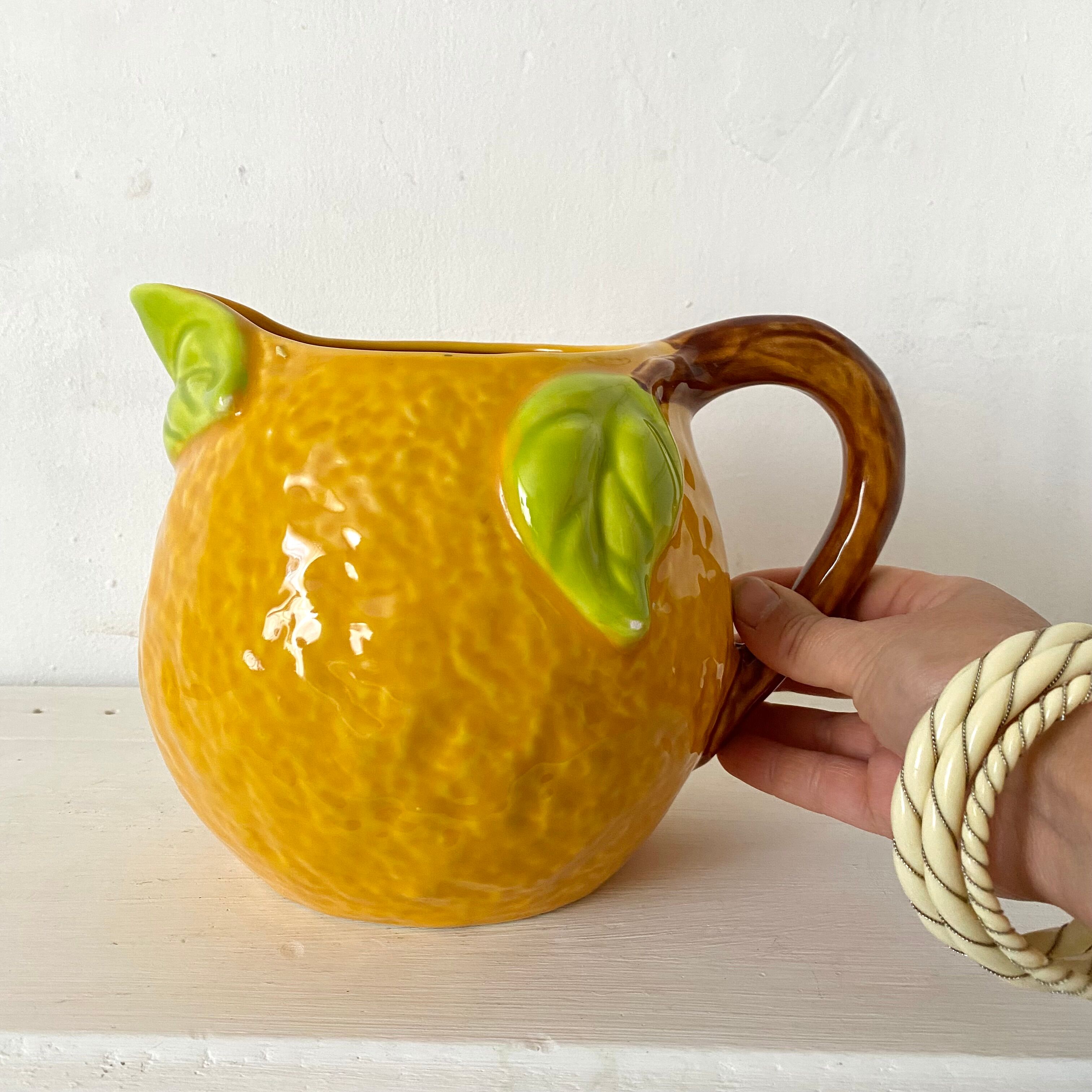 Orange slurry pitcher